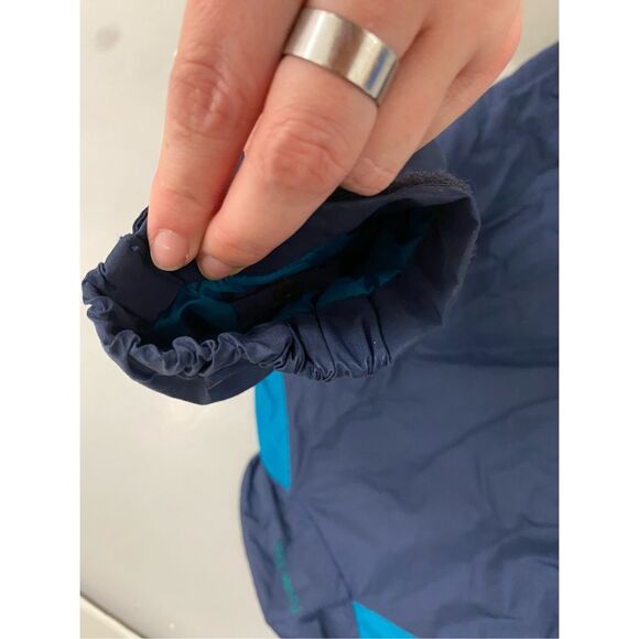 Columbia Vintage ‘80s Turquoise Blue + Red Ski Jacket Coat, men’s size XL - Picture 15 of 15